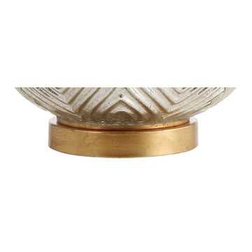 Highland 30.75" Gourd Glass LED Table Lamp - JONATHAN Y